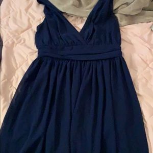 Blue Charolette Russe dress